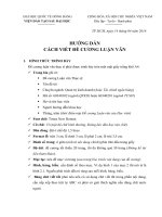 HUONG DAN CACH VIET DE CUONG LUAN VAN