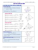 PHÂN TÍCH CÔNG THỨC THỂ TÍCH KHỐI ĐA DIỆN