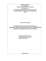 Báo Cáo Chuyên Đề Xác Định Những Mặt Hàng Có Tiềm Năng, Lợi Thế Xuất Khẩu Trong 5 Năm Tới Và Các Biện Pháp Nhằm Khuyến Khích , Đẩy Mạnh Xuất Khẩu