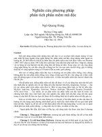 DSpace at VNU: Nghiên cứu phương pháp phân tích phần mềm mã độc