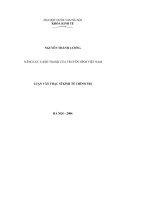 DSpace at VNU: Xu thế liên kết của các hãng hàng không trên thế giới và một số đề xuất cho hàng không Việt Nam ( VIETNAM AIRLINES)