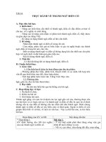 giao an ngu van 11 bai thuc hanh ve thanh ngu