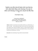 DSpace at VNU: Nghiên cứu điều kiện để phát triển loại hình du lịch chữa bệnh bằng nước khoáng (Tại một số điểm suối khoáng ở trung du & duyên hải Bắc Bộ)