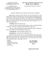 Công văn lập danh sách giáo viên tiếng Anh bồi dưỡng trình độ B2