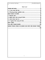 PHONG TỤC THỜ CÚNG TỔ TIÊN