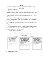 giao an gdcd 12 bai 10 tiet 1