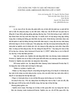 DSpace at VNU: XÂY DỰNG THƯ VIỆN TƯ LIỆU HỖ TRỢ DẠY HỌC CHƯƠNG AMIN-AMINOAXIT-PROTEIN LỚP 12 THPT