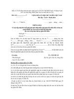 mau so 53 hs thong bao ve viec tiep nhan don de nghi giam doc tham