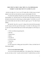 Phân tích vai trò và mục tiêu của tài chính doanh nghiệp và cho nhận xét về vai trò của CFO 