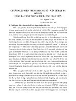 DSpace at VNU: chuẩn giáo viên trung học cơ sở - vấn đề đặt ra đối với công tác bồi dưỡng giáo viên