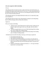 Đề cương Thiết kế nền đường