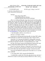 Tập huấn và Hướng dẫn triển khai ĐỀ TÀI KH cấp tỉnh