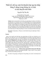 DSpace at VNU: Thiết kế chế tạo một bộ khuếch đại tạp âm thấp băng S dùng trong thông tin vệ tinh và tàu thuyền trên biển