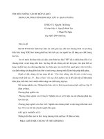 DSpace at VNU: TÌM HIỂU NHỮNG VẤN ĐỀ MỚI VÀ KHÓ TRONG CHƯƠNG TRÌNH SINH HỌC LỚP 10 (BAN CƠ BẢN)