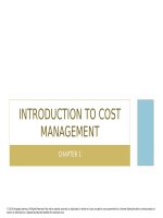 Cornerstones of cost management 3rd edition hansen mowen chapter 1 