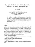 DSpace at VNU: Ứng dụng thuật toán music trong định hướng sóng đến đối với hệ anten mảng tròn