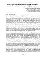 DSpace at VNU: QUẢN LÝ TỔNG HỢP VÙNG BỜ ỨNG PHÓ VỚI BIẾN ĐỔI KHÍ HẬU – NGHIÊN CỨU THÍ ĐIỂM TẠI MỘT XÃ THUỘC HẢI PHÒNG