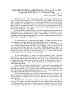 DSpace at VNU: hướng nghiệp học đường và nghề tại quebec: những vấn đề, các điểm tương đồng và khác biệt so với hệ thống của pháp