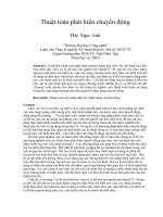 DSpace at VNU: Thuật toán phát hiện chuyển động