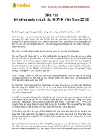 dien van ky niem ngay thanh lap qdnd viet nam 22 12