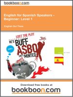English for Spanish Speakers Beginner Level 1