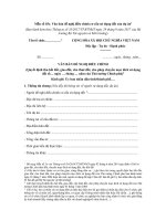 mau van ban de nghi dieu chinh co cau su dung dat