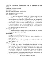 DSpace at VNU: Phát triển các tổ chức tài chính vi mô Việt Nam sau khi gia nhập WTO