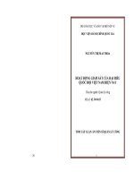 Hoạt động giám sát của đại biểu quốc hội việt nam hiện nay 