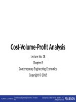 Lecture no28 cost volume profit analysis 