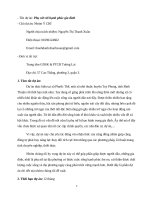 tiểu luận quản lý dự án