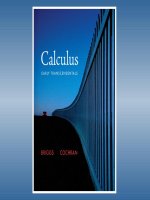 Caculus early transcendentals by briggs cochran chapter 05 