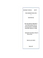 Thực trạng kiểm soát nhiễm khuẩn tại các cơ sở răng hàm mặt công lập tuyến quận, huyện của thành phố hồ chí minh và hiệu quả can thiệp (tt) 
