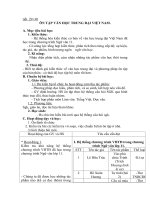 giao an ngu van 11 bai on tap van hoc trung dai