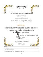 Biểu tượng trong xứ tuyết Kawabata Yasunari