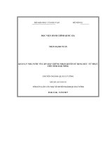 Quản lý nhà nước về cấp giấy chứng nhận quyền sử dụng đất  Từ thực tiễn tỉnh Đăk Nông (tt)