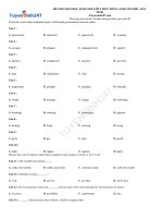 de thi chon hoc sinh gioi lop 9 mon tieng anh