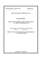 Pháp luật về phòng, chống tham nhũng  Từ thực tiễn tỉnh Gia Lai (tt)