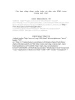 Playlist được hiện trên trang web - Nguyễn Hoàng Anh Tuấn codenhac