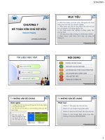 Kế toán tài chính - dungvanvo8477 ď Chuong 7 VCSH