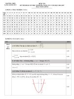 ĐỀ THI KHẢO SÁT HỌC SINH KHÁ, GIỎI LẦN 1 NĂM HỌC 2016-2017