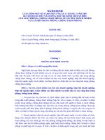 ND 47 - trach nhiem cua Xa Hoi trong viec phong chong Tham nhung