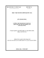 Cưỡng chế thi hành án dân sự trên địa bàn huyện Krông Nô, tỉnh Đắk Nông (tt)