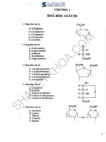 1000 câu hỏi TRẮC NGHIÊM hóa SINH y học   y dược TP