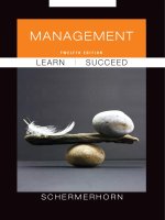 Management learn and succeed 11th by schermerhorn