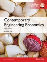 Contemporary engineering economics 6th global edtion by chan park