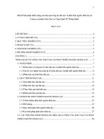 Một số biện pháp nhằm nâng cao hiệu quả công tác đào tạo và phát triển nguồn nhân lực tại Công ty cổ phần Giáo Dục và Công Nghệ TP Thông Minh