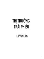THỊ TRƯỜNG TRÁI PHIẾU