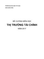 đề cương môn học   TTTC