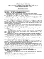 bài thu hoạch bồi dưỡng thường xuyên tiểu học module 4 