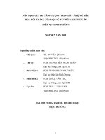 XÁC ĐỊNH GIÁ TRỊ NĂNG LƯỢNG TRAO ĐỔI VÀ HỆ SỐ TIÊU HOÁ HỒI TRÀNG CỦA MỘT SỐ NGUYÊN LIỆU THỨC ĂN TRÊN VỊT SINH TRƯỞNG